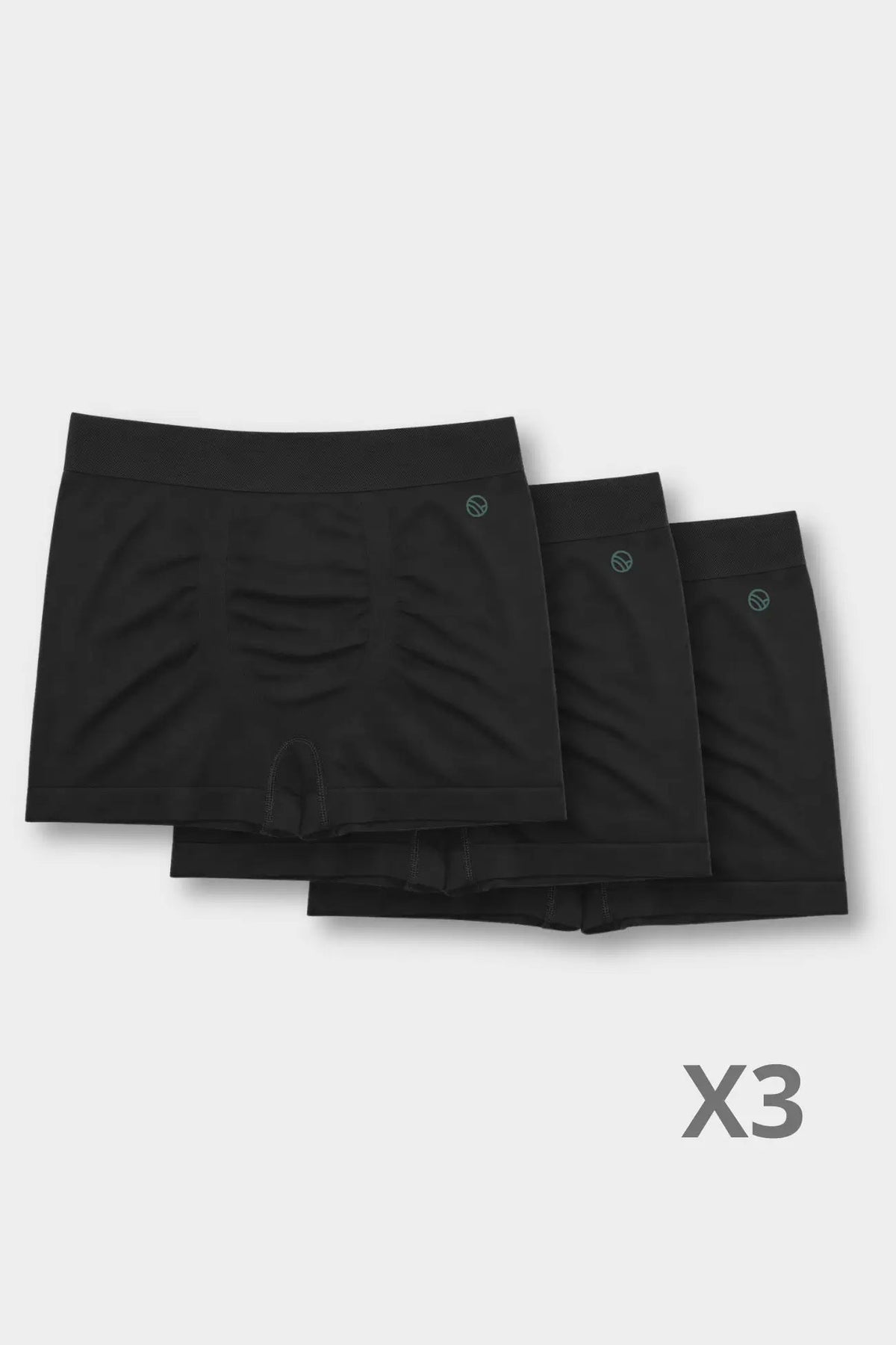 Boxer en Bambou Noir - Pack de 3 - Sous-vêtements homme - Ethos Next