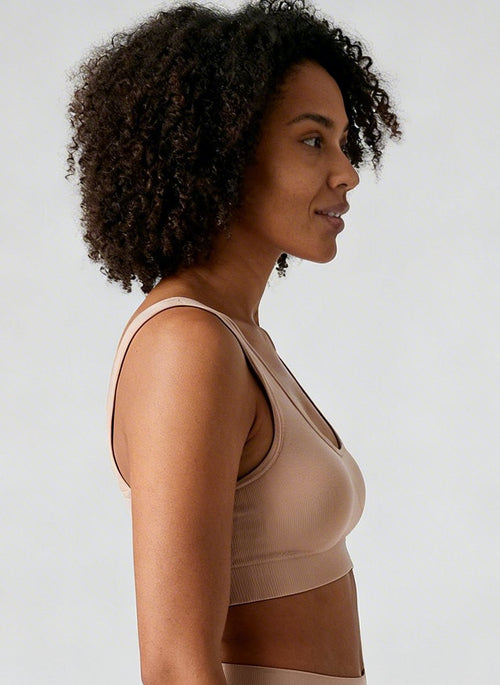 Brassière Classique en Viscose de Bambou - Beige - Ethos Next