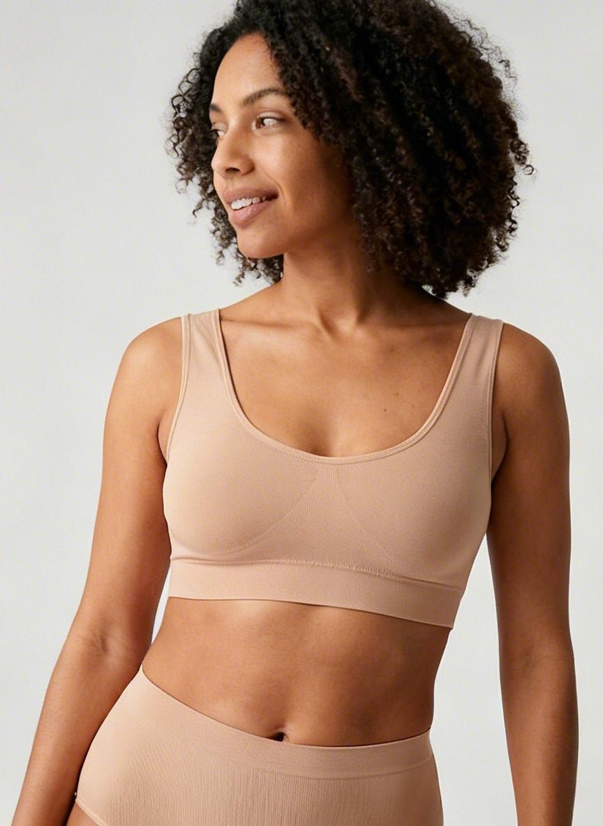 Brassière Classique en Viscose de Bambou - Beige - Ethos Next