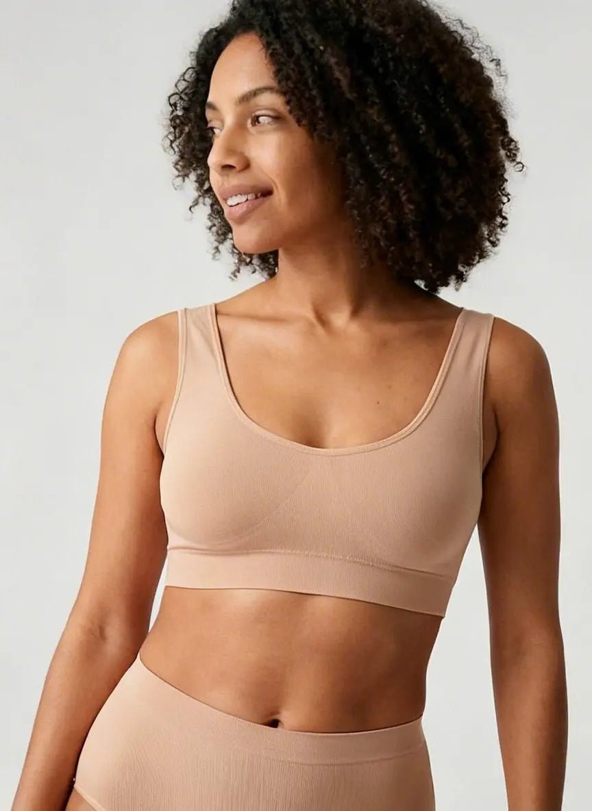 Brassière Classique en Viscose de Bambou - Beige - Ethos Next