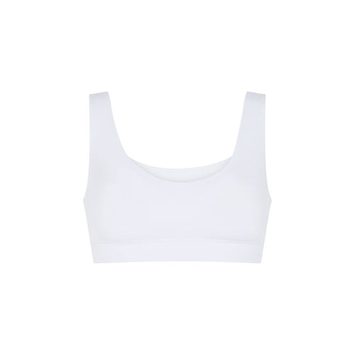 Brassière Classique en Viscose de Bambou - Blanc - Ethos Next