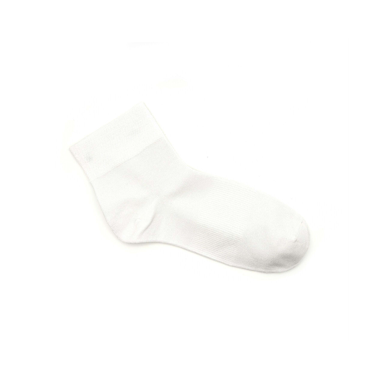 Chaussettes Classiques en Viscose de Bambou - Blanc - Ethos Next