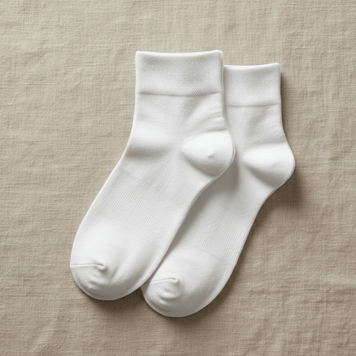 Chaussettes Classiques en Viscose de Bambou - Blanc - Chaussettes - Ethos Next