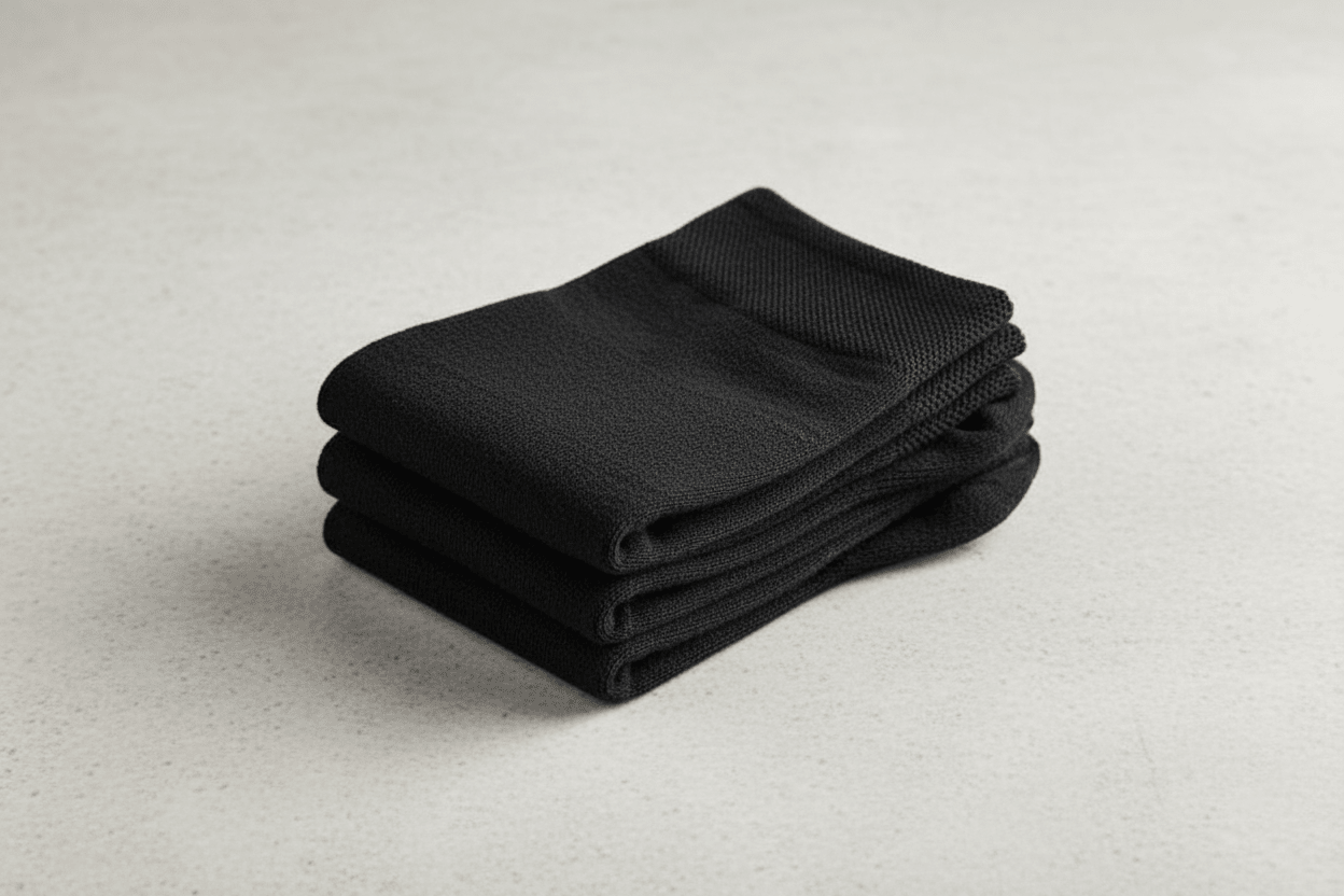 Chaussettes Classiques en Viscose de Bambou - Noir - Chaussettes - Ethos Next