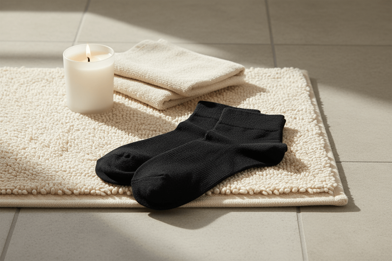 Chaussettes Classiques en Viscose de Bambou - Noir - Chaussettes - Ethos Next