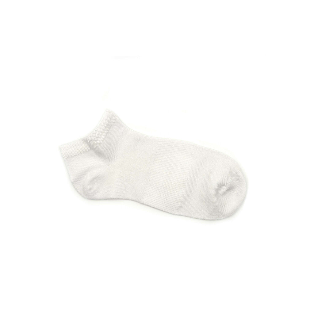 Chaussettes Mi - Chevilles en Viscose de Bambou - Blanc - Ethos Next