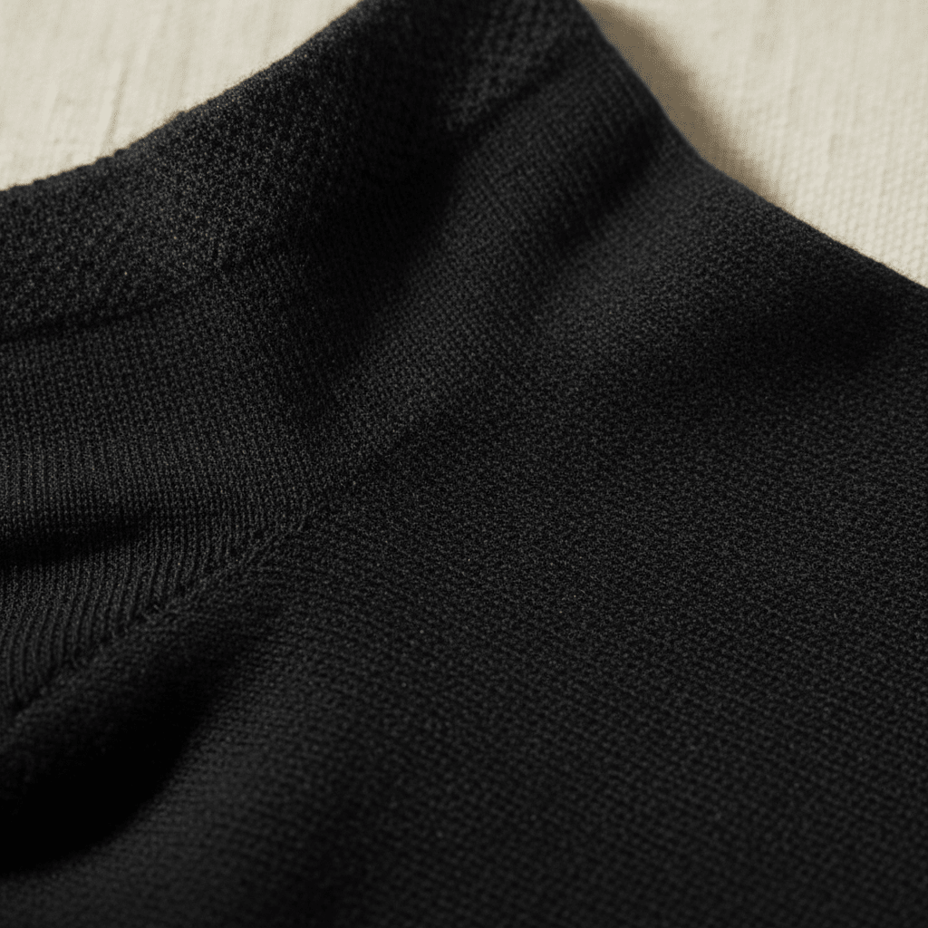 Chaussettes Mi - Chevilles en Viscose de Bambou - Noir - Chaussettes - Ethos Next