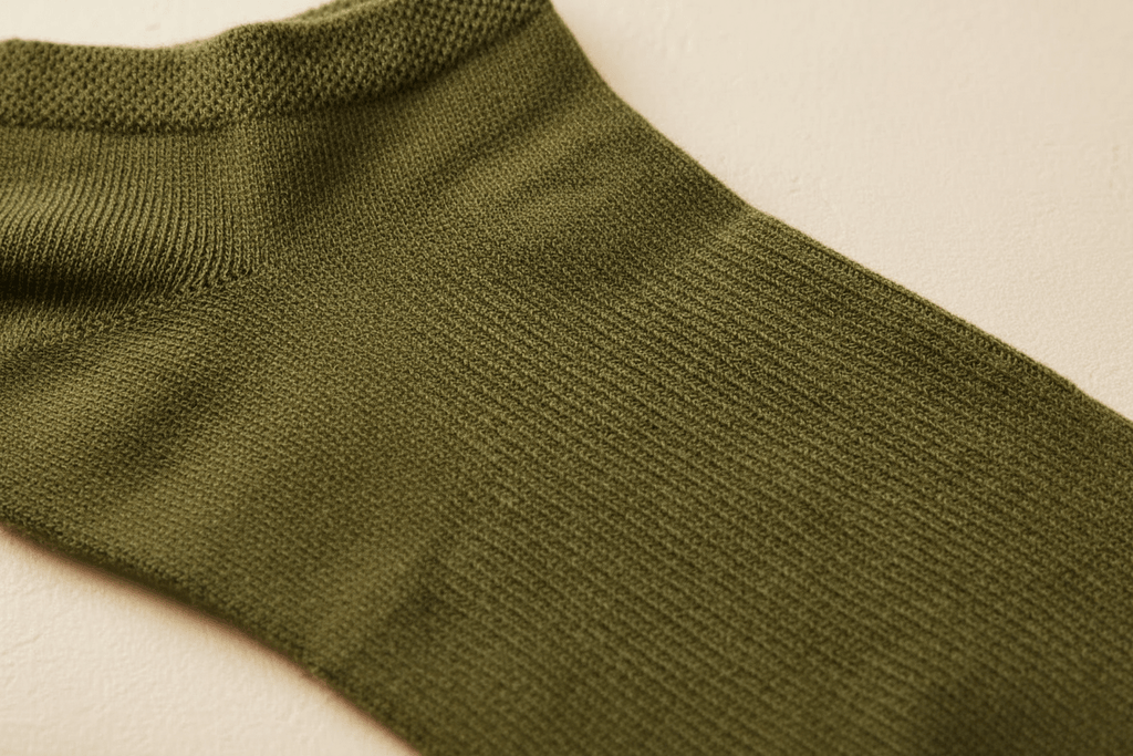 Chaussettes Mi - Chevilles en Viscose de Bambou - Vert - Chaussettes - Ethos Next