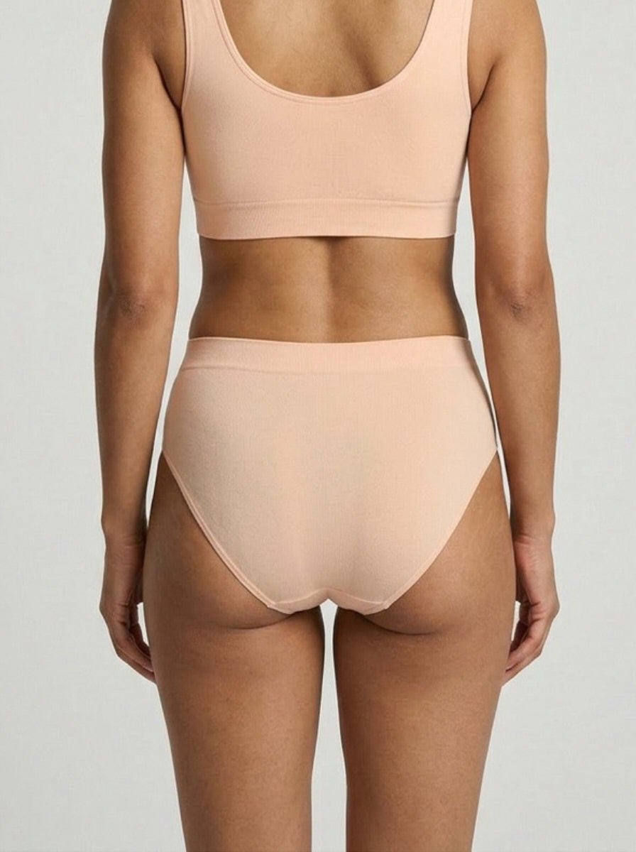 Culotte Classique en Viscose de Bambou - Beige - Lingerie - Ethos Next
