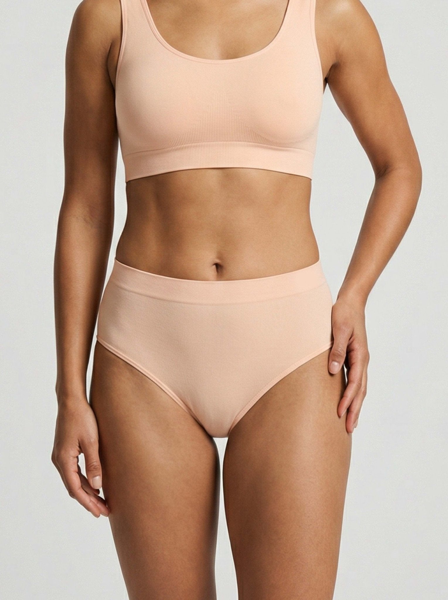 Culotte Classique en Viscose de Bambou - Beige - Lingerie - Ethos Next