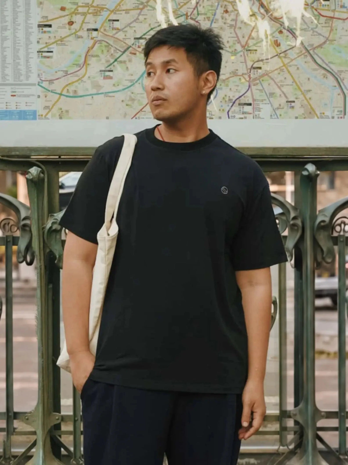 Le T-shirt Unisexe · Noir - T-Shirt - Ethos Next