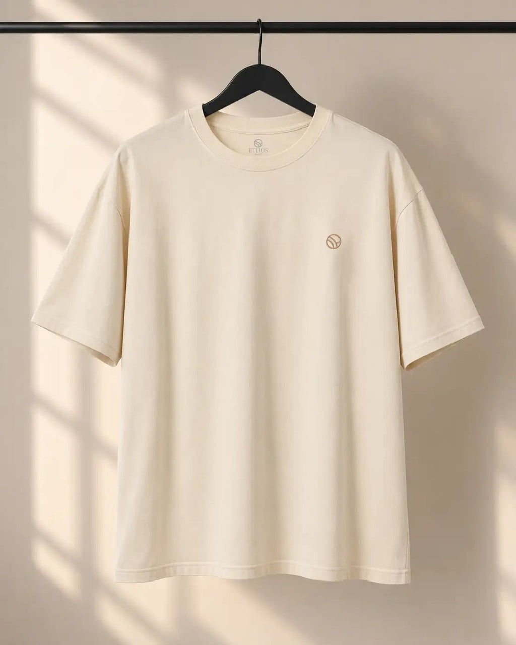 T-Shirt Unisexe en Lyocell de Bambou - Crème - T-Shirt - Ethos Next